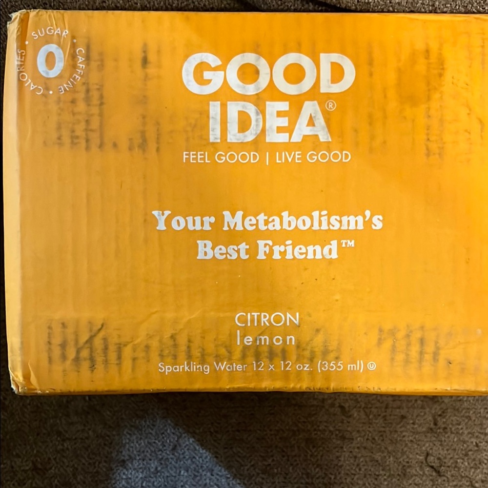 Good Idea Lemon Sparkling Water